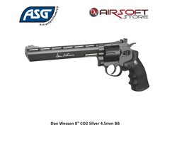 ASG Dan Wesson 8" CO2 GREY 4.5mm BB