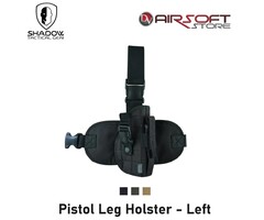 Shadow Tactical Pistol Leg Holster - Left