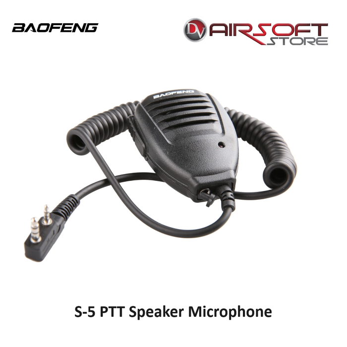 Baofeng S-5 PTT Speaker Microphone