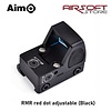 Aim-O RMR red dot adjustable (Black)