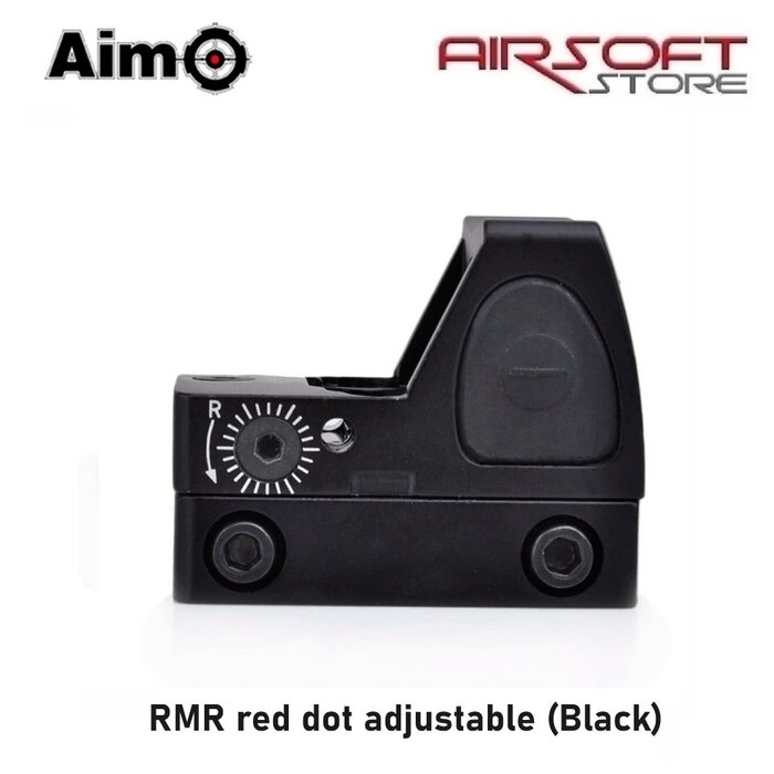 Aim-O RMR red dot adjustable (Black)