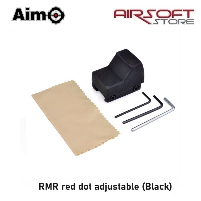 Aim-O RMR red dot adjustable (Black)