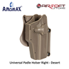 Amomax Universal Padle Holster Right - Desert