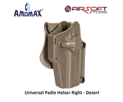 Amomax Universal Padle Holster Right - Desert