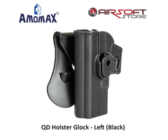 Amomax QD Holster Glock - Left (Black)