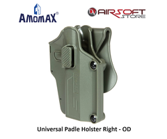 Amomax Universal Padle Holster Right - OD