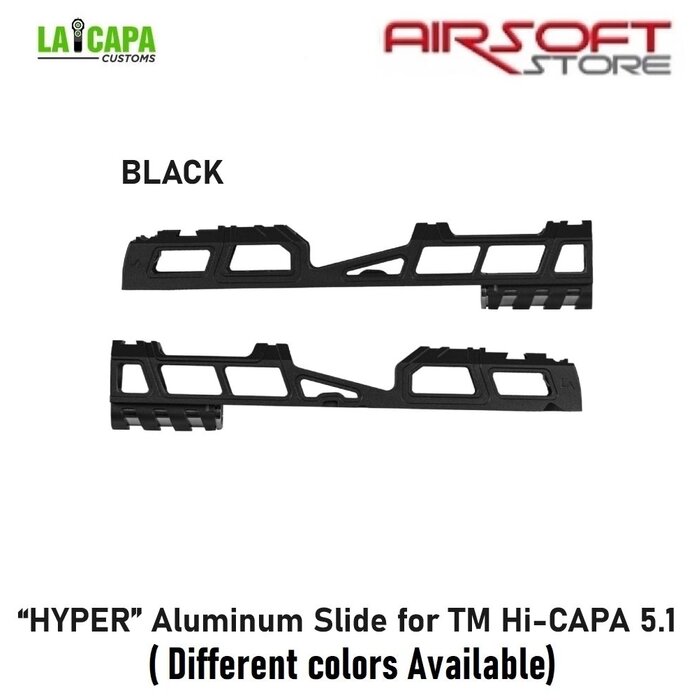 LA Capa Customs “HYPER” Aluminum Slide for TM Hi-CAPA 5.1