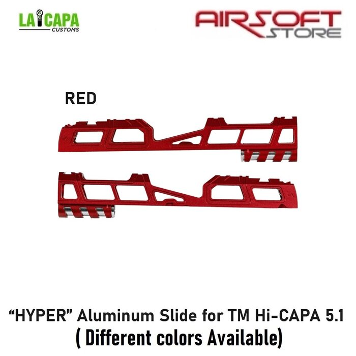 LA Capa Customs “HYPER” Aluminum Slide for TM Hi-CAPA 5.1