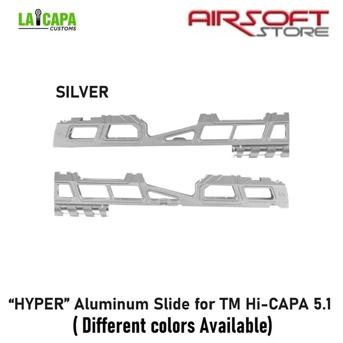 LA Capa Customs “HYPER” Aluminum Slide for TM Hi-CAPA 5.1