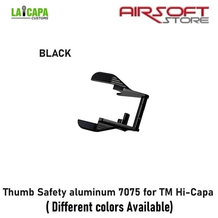 LA Capa Customs Thumb Safety aluminum 7075 for TM Hi-Capa