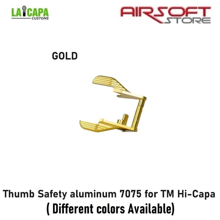 LA Capa Customs Thumb Safety aluminum 7075 for TM Hi-Capa