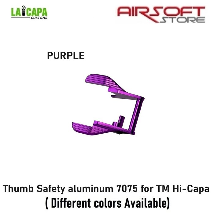 LA Capa Customs Thumb Safety aluminum 7075 for TM Hi-Capa