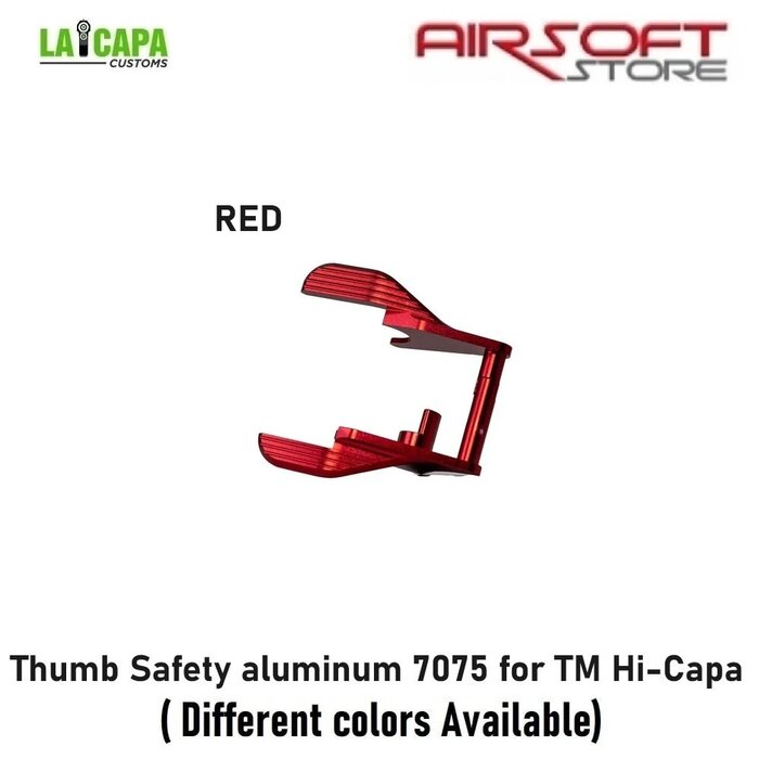 LA Capa Customs Thumb Safety aluminum 7075 for TM Hi-Capa