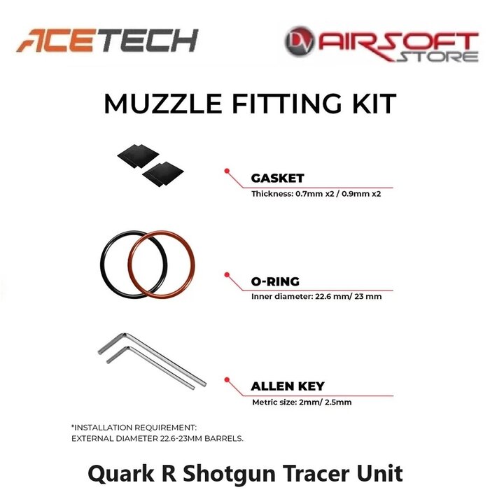 ACETECH Quark R Shotgun Tracer Unit