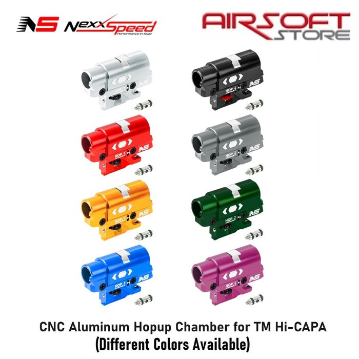 Nexxspeed CNC Aluminum Hopup Chamber for TM Hi-CAPA and 1911