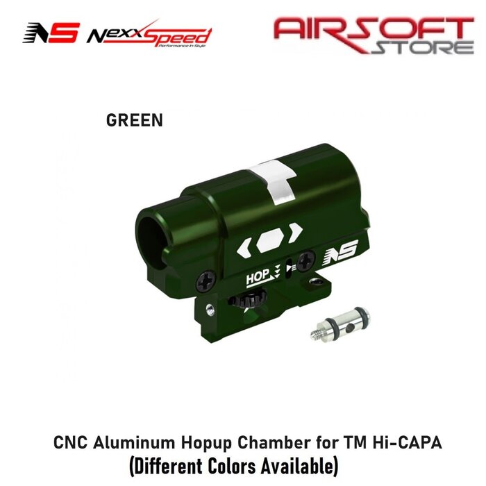 Nexxspeed CNC Aluminum Hopup Chamber for TM Hi-CAPA and 1911