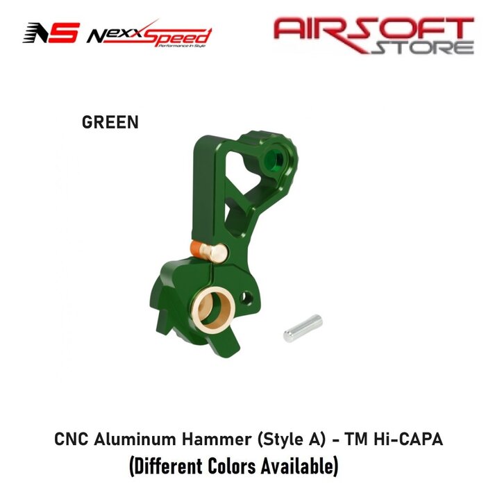 Nexxspeed CNC Aluminum Hammer (Style A) - TM Hi-CAPA