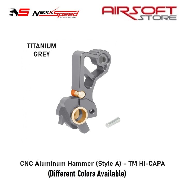 Nexxspeed CNC Aluminum Hammer (Style A) - TM Hi-CAPA