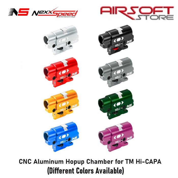 Nexxspeed CNC Aluminum Hopup Chamber for TM Hi-CAPA
