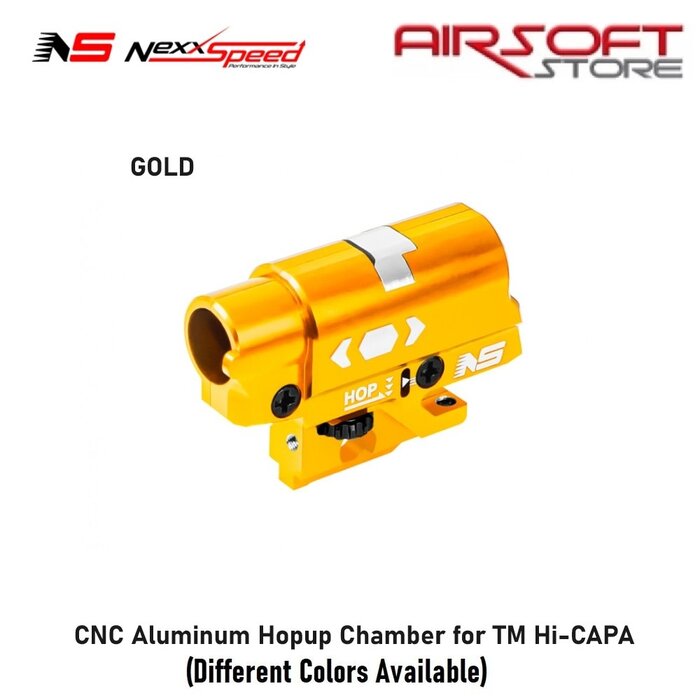 Nexxspeed CNC Aluminum Hopup Chamber for TM Hi-CAPA