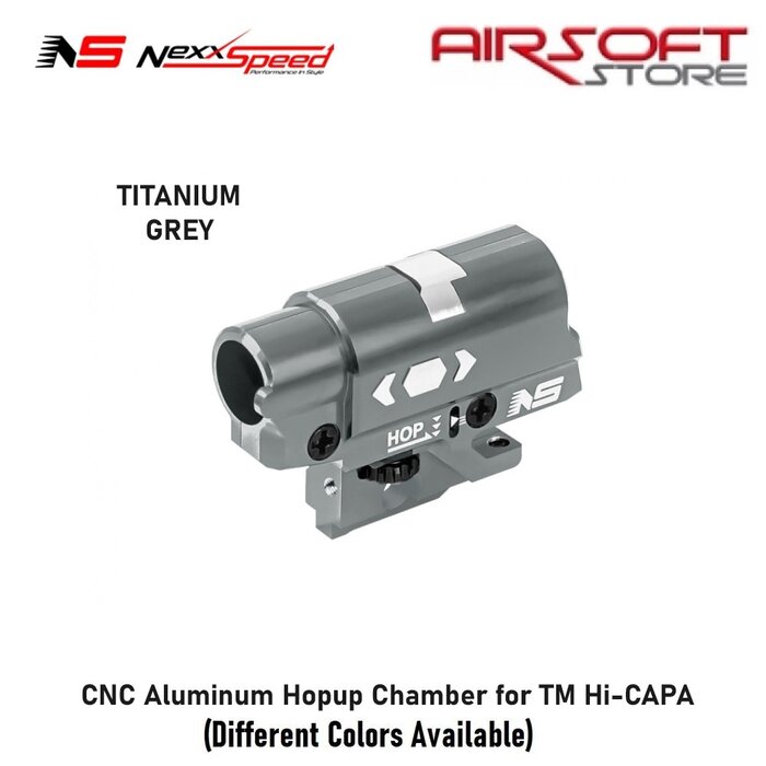 Nexxspeed CNC Aluminum Hopup Chamber for TM Hi-CAPA