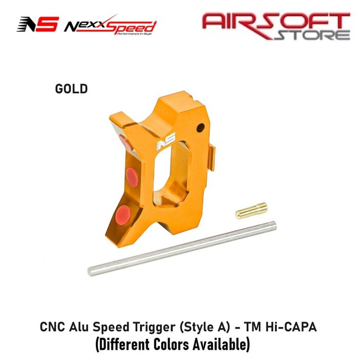 Nexxspeed CNC Alu Speed Trigger (Style A) - TM Hi-CAPA
