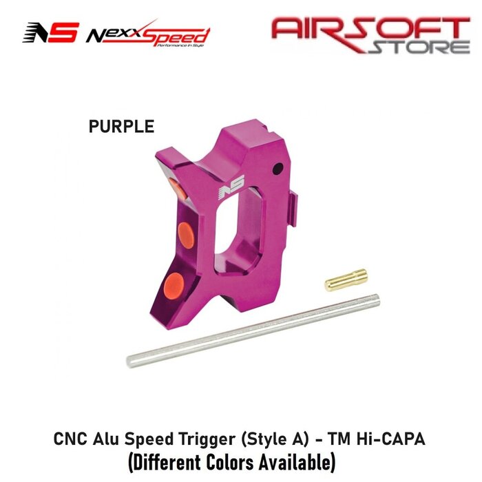 Nexxspeed CNC Alu Speed Trigger (Style A) - TM Hi-CAPA