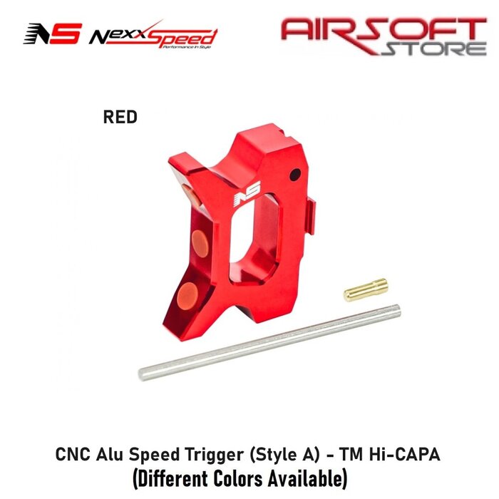 Nexxspeed CNC Alu Speed Trigger (Style A) - TM Hi-CAPA