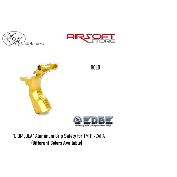 EDGE “DIOMEDEA” Aluminum Grip Safety for TM Hi-CAPA