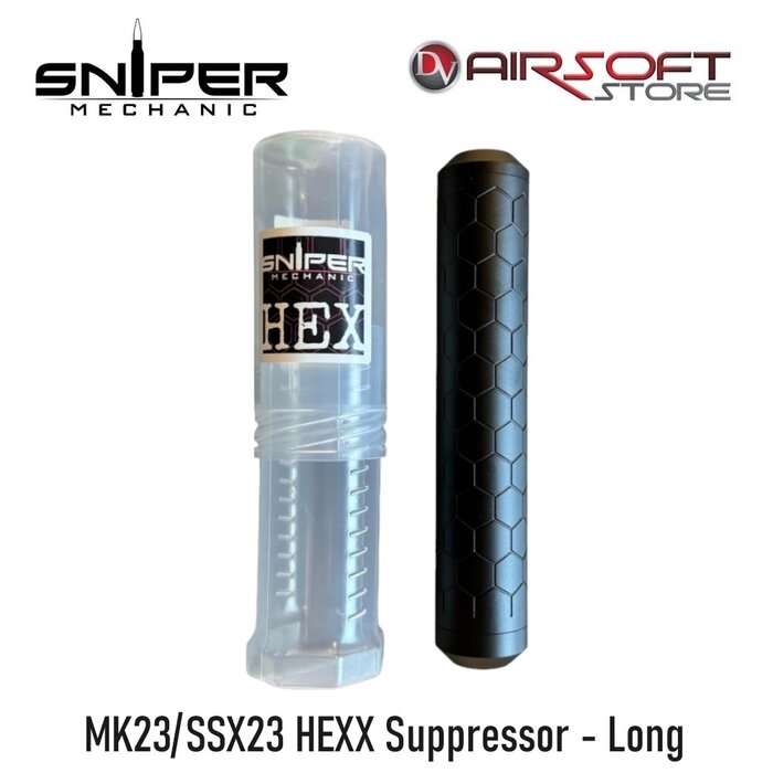 SniperMechanics MK23/SSX23 HEXX Suppressor - Long