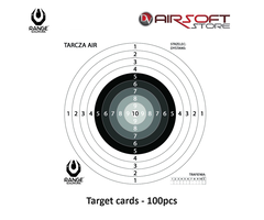 Range Solutions Target Cards - 100pcs