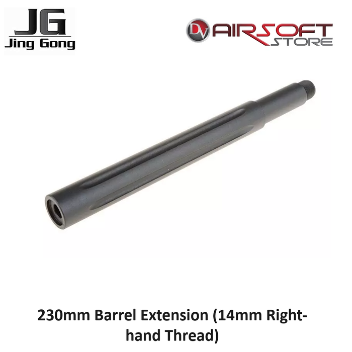 Jing Gong 230mm Barrel Extension (14mm Right-hand Thread)