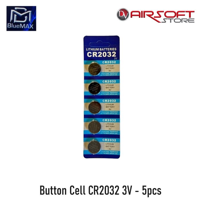 BLUEMAX Button Cell CR2032 3V - 5pcs
