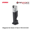 Glock Magazine for Glock 17 Gen 5 T4E 0.43 CO2
