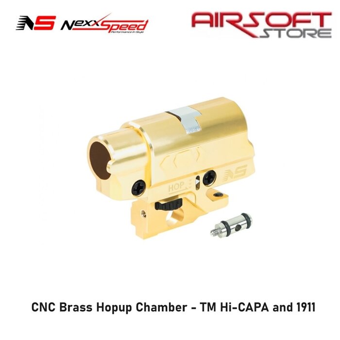 Nexxspeed CNC Brass Hopup Chamber - TM Hi-CAPA and 1911