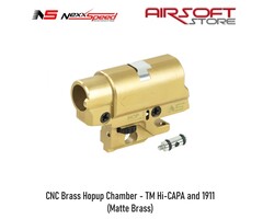 Nexxspeed CNC Brass Hopup Chamber - TM Hi-CAPA and 1911 (Matte Brass)