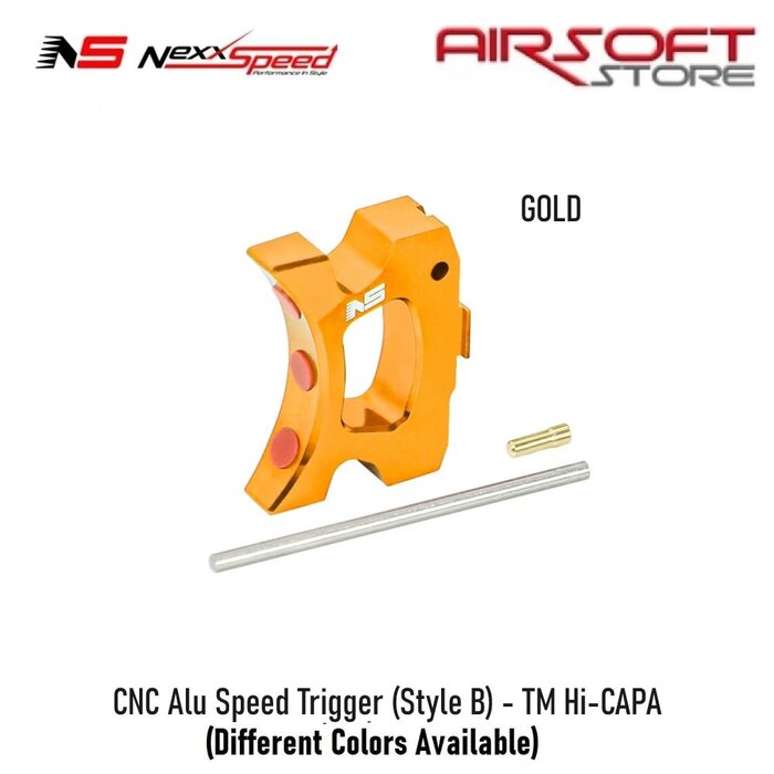 Nexxspeed CNC Alu Speed Trigger (Style B) - TM Hi-CAPA