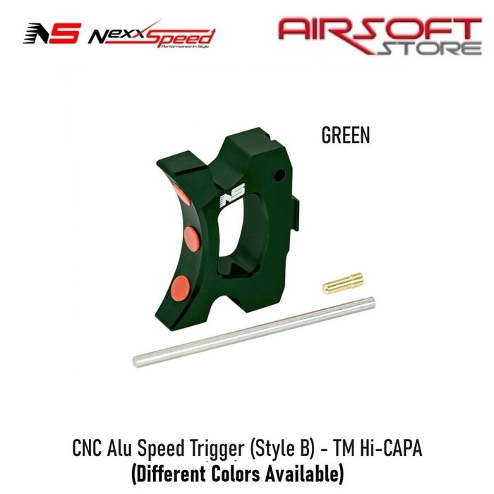 Nexxspeed CNC Alu Speed Trigger (Style B) - TM Hi-CAPA