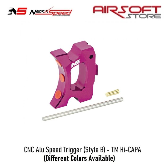Nexxspeed CNC Alu Speed Trigger (Style B) - TM Hi-CAPA