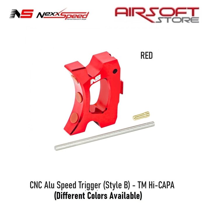 Nexxspeed CNC Alu Speed Trigger (Style B) - TM Hi-CAPA
