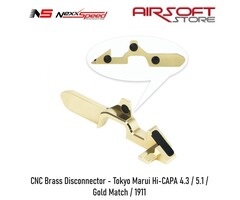 Nexxspeed CNC Brass Disconnector - Tokyo Marui Hi-CAPA 4.3 / 5.1 / Gold Match / 1911
