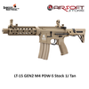 Lancer Tactical LT-15 GEN2 M4 PDW-S Stock 1J Tan