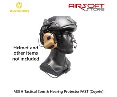 Earmor M32H Tactical Com & Hearing Protector FAST (Coyote)