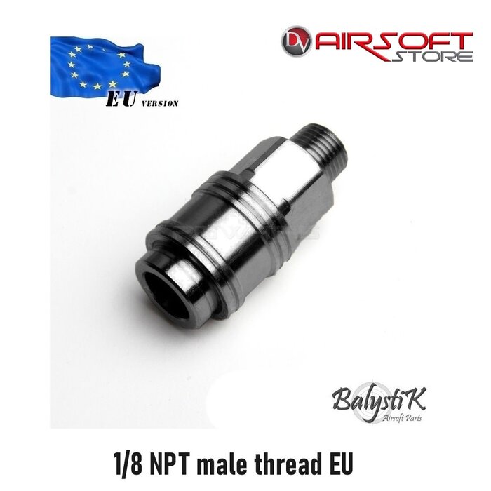 Balystik 1/8 NPT male thread EU