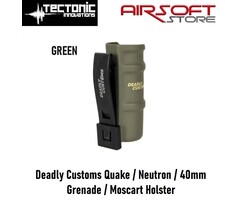 Tectonic Innovations Deadly Customs Quake / neutron / 40mm Grenade / Moscart Holster (OD)