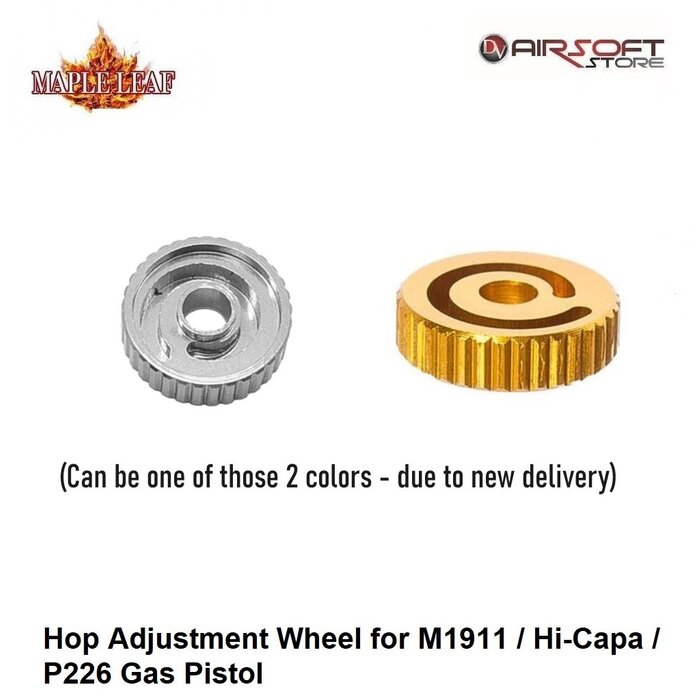 Maple Leaf Hop Adjustment Wheel for M1911 / Hi-Capa / P226 Gas Pistol