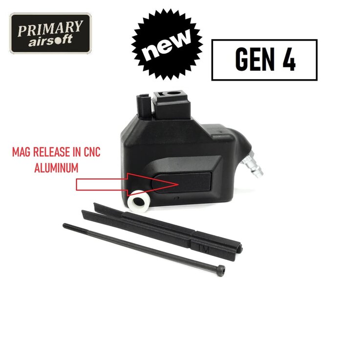 Primary Airsoft Hi-Capa HPA M4 Adapter GEN4 for ALL Mags
