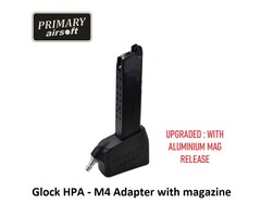 Primary Airsoft Glock HPA M4 Adapter for WE-AW-AAP with magazine