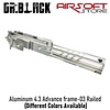 DR BLACK Aluminum 4.3 Advance frame-03 Railed