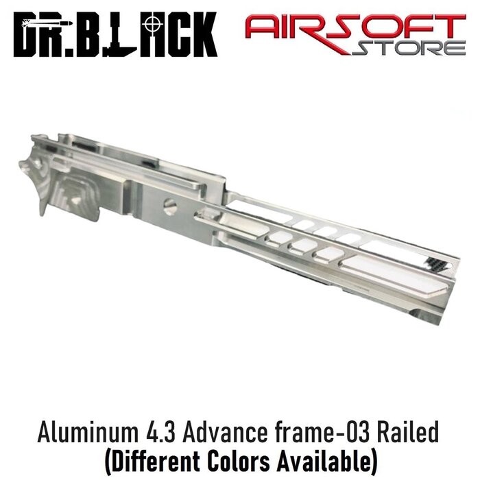 DR BLACK Aluminum 4.3 Advance frame-03 Railed